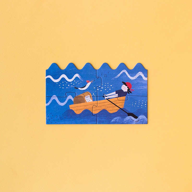 Dicover the treasure puzzle sovrapponibile