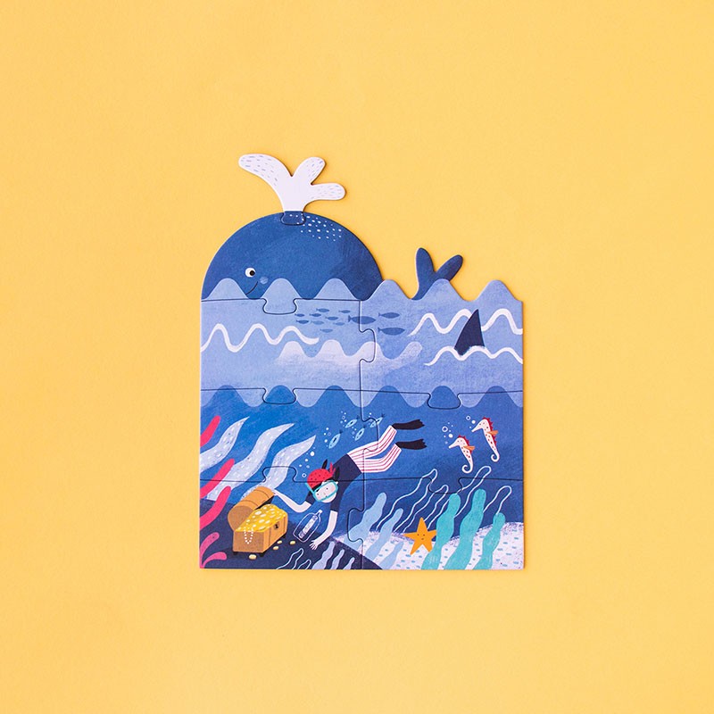 Dicover the treasure puzzle sovrapponibile