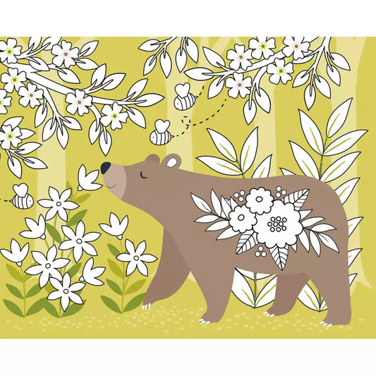 Kit Pittura acquarello Foresta incantata