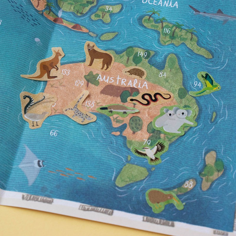 Poster e stickers del mondo animale
