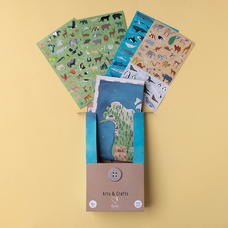 Poster e stickers del mondo animale