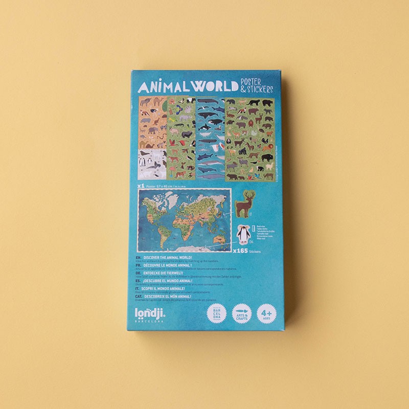 Poster e stickers del mondo animale