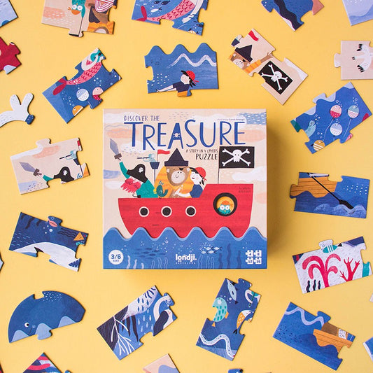 Dicover the treasure puzzle sovrapponibile
