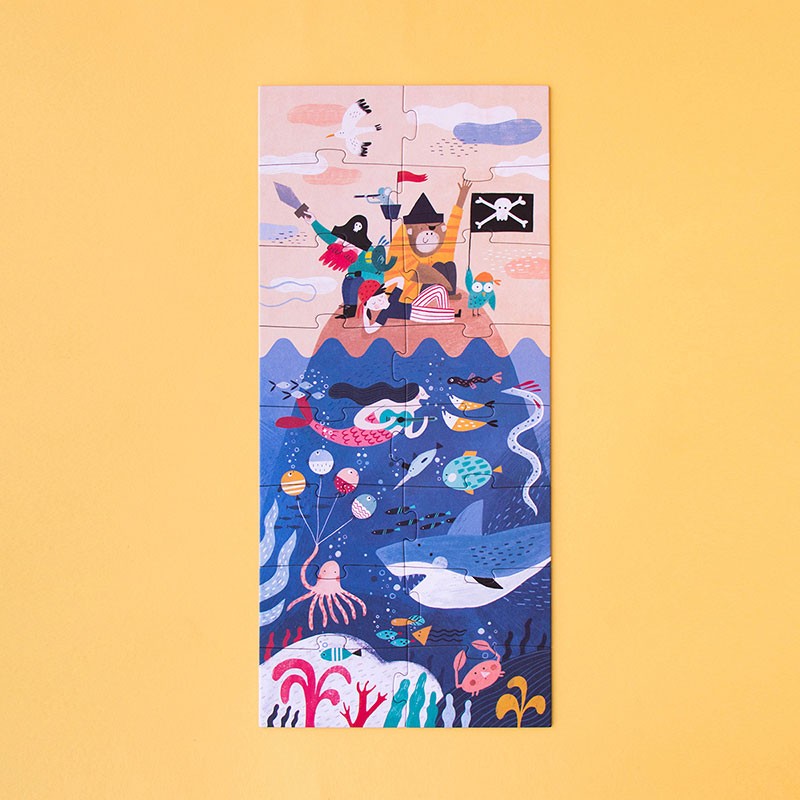 Dicover the treasure puzzle sovrapponibile