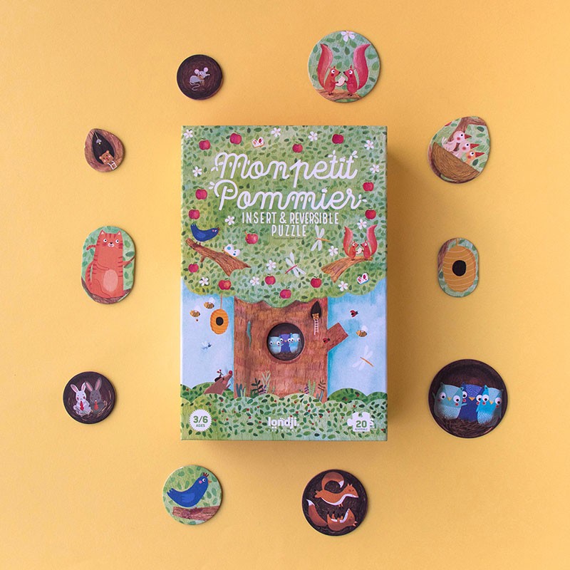 Mon petite pommier puzzle con inserti