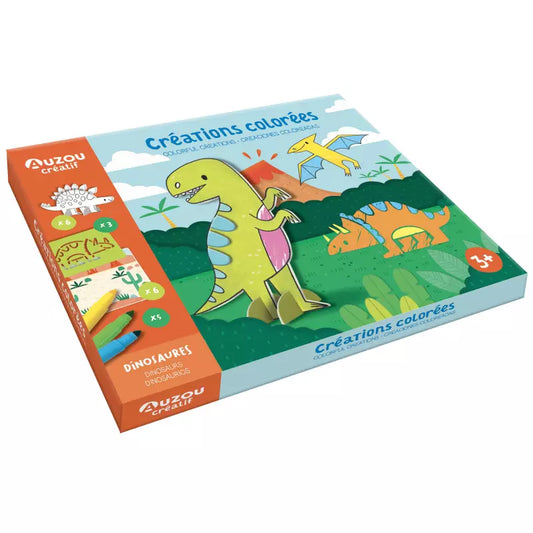 Kit creativià colora e disegna i Dinosauri