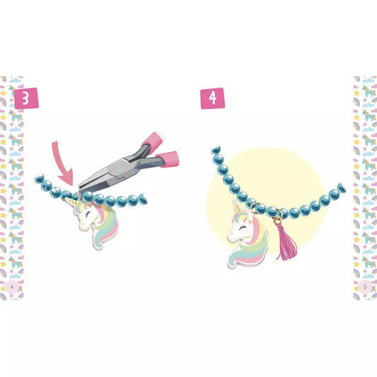 Kit creativo collanina unicorno