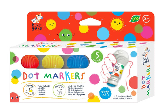Dot markers colori primari