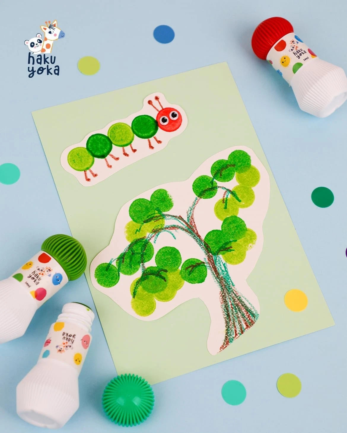 Dot markers colori primari